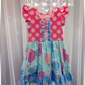 Eleanor Rose *Rare* Hot Air Balloon Dress - Size 4-5